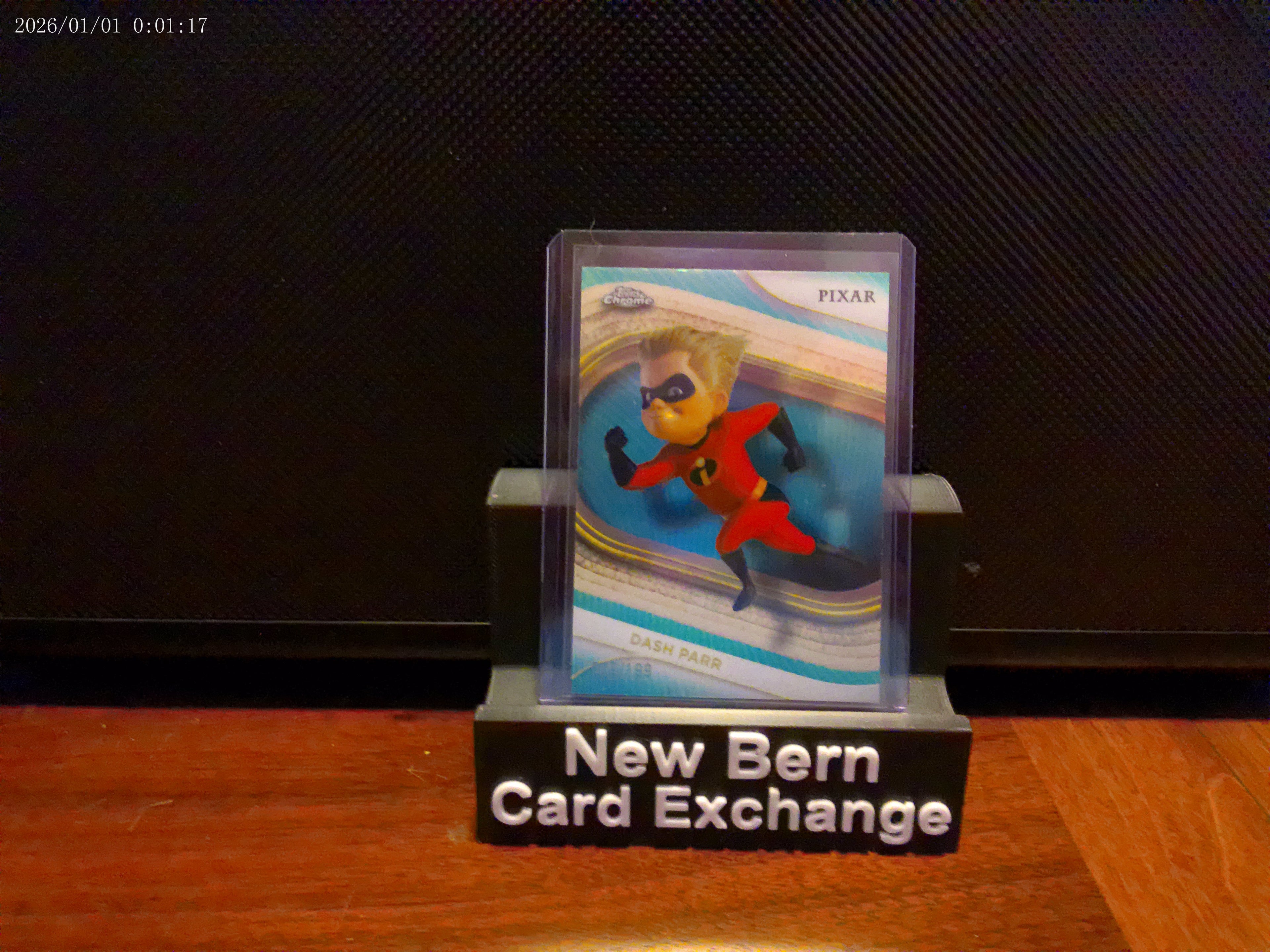 2025 Topps Chrome Disney Dash Parr Refractor 009/199