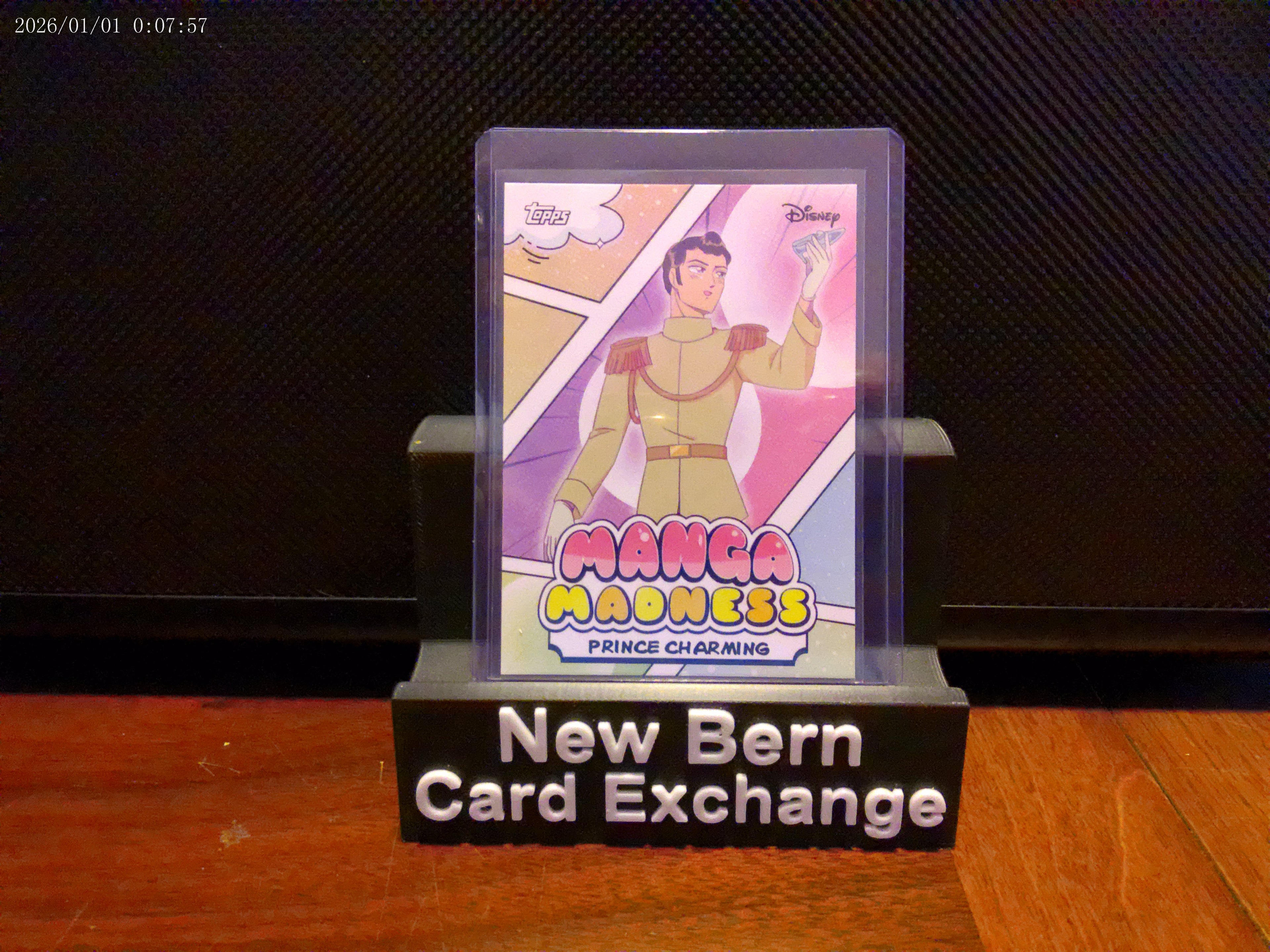 2026 Topps Disney Neon Manga Madness Prince Charming Insert