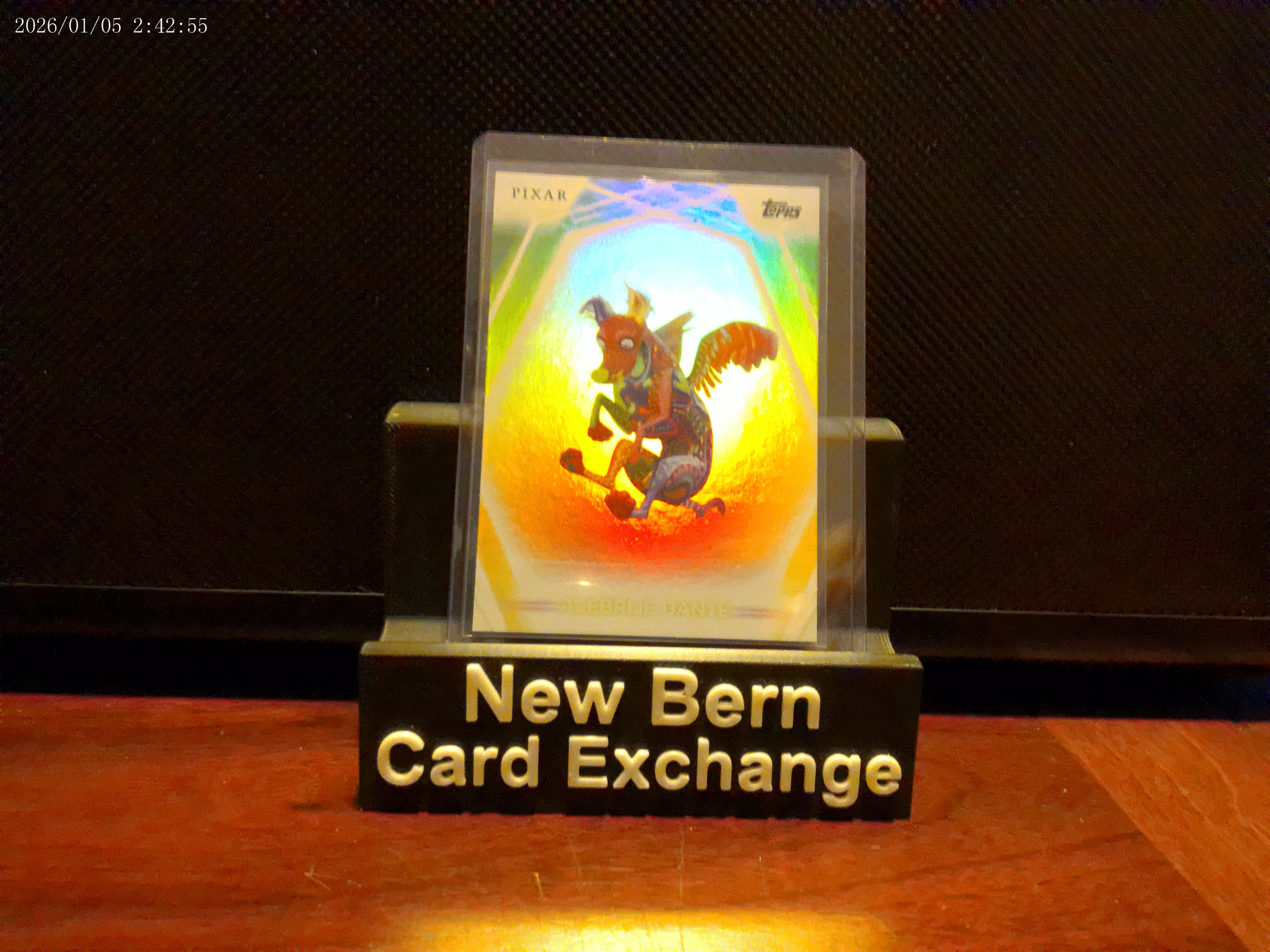 2026 Topps Disney Neon "Alebrije Dante" Rainbow Foil Refractor