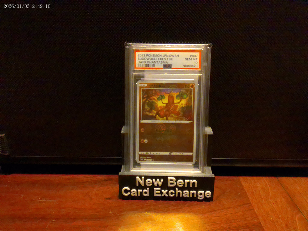 2022 Pokémon JPN SWSH Sudowoodo-Rev Foil Dark Phantasma PSA 10