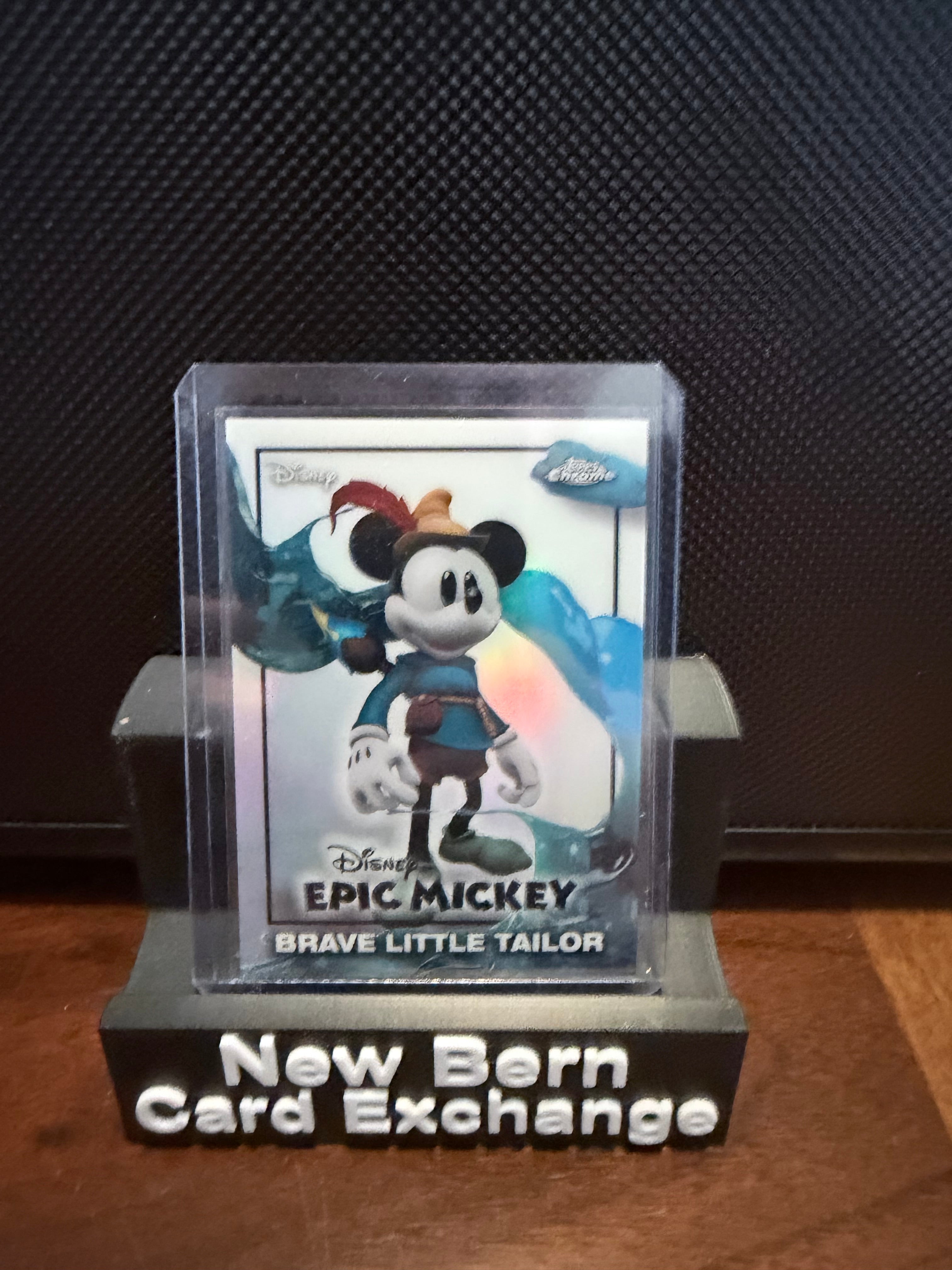 2026 Topps Disney Neon Chrome Epic Mickey "Brave Little Tailor" Insert